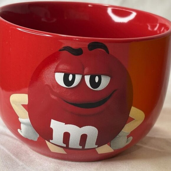 M&M’s Festive Snack / Ice Cream / Candy Bowl Set of 3 Pre-owned - Picture 2 of 6